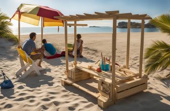 Strandkorb-Aufbau: Montage und Installation