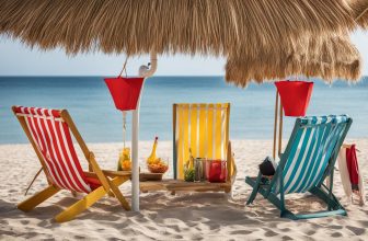 Strandkorb-Zubehör: Getränkehalter, Sonnenschirme und mehr