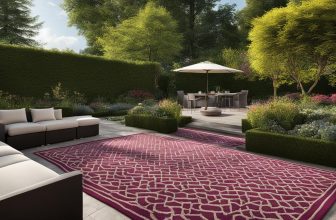 Teppiche als Blickfang in der Gartengestaltung