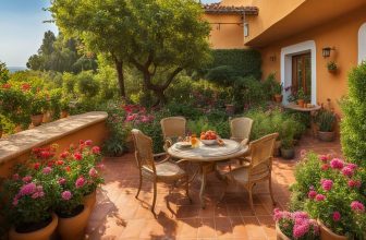 Terrassen aus Terrakotta: Mediterranes Flair im Garten