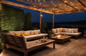 Terrassenbeläge und Beleuchtung: Atmosphäre im Dunkeln