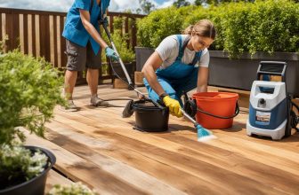 Terrassenbeläge und Pflege: Reinigung und Instandhaltung