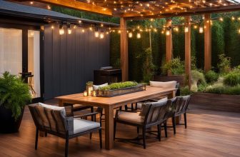 Terrassendielen und Grillplätze: Outdoor-Küche gestalten