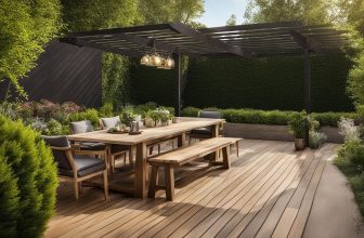 Terrassendielen und Pergolen: Schatten und Sichtschutz