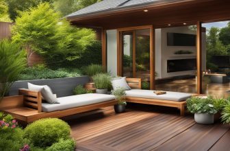 Terrassendielen und Saunen: Wellness im Garten