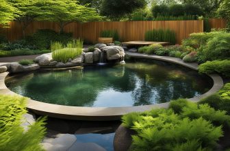 Terrassendielen und Teichbau: Wasserfeature im Garten