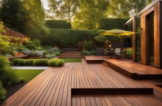 Terrassendielen und Treppen: Übergang zur Gartenebene