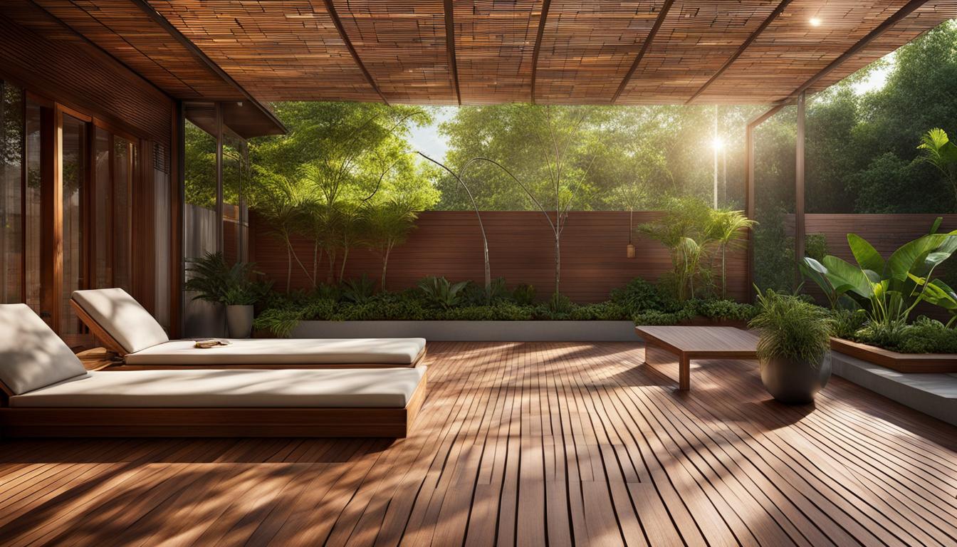 Terrassenfliesen aus heimischem Holz: Natürlich und nachhaltig