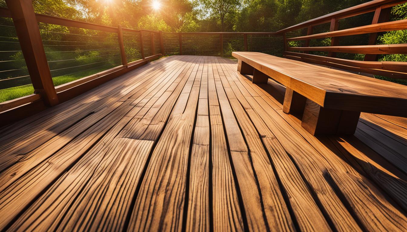 UV-beständige Holz-Terrassendielen: Farbtreue im Sonnenlicht
