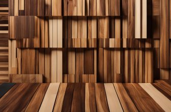 Verschiedene Holzarten für Echtholzoptik-Sockelleisten: Auswahl und Charakter