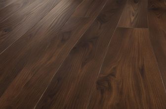 Walnuss-Echtholzoptik-Sockelleisten: Dunkler Charme und Luxus