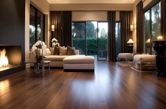 Walnuss-Massivholzdielen geölt: Dunkler Charme und Luxus