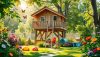 Welche Vorteile hat ein Stelzenhaus im Garten für Kinder?