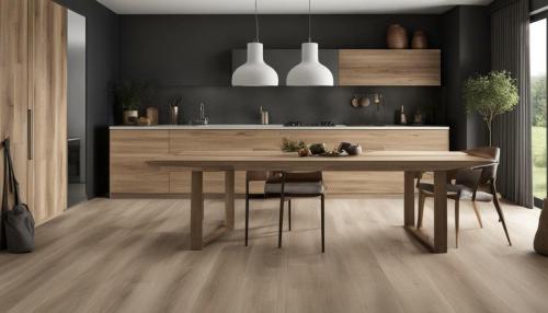 Eschen-Laminat Landhausdiele: Minimalistischer Stil im Landhauslook
