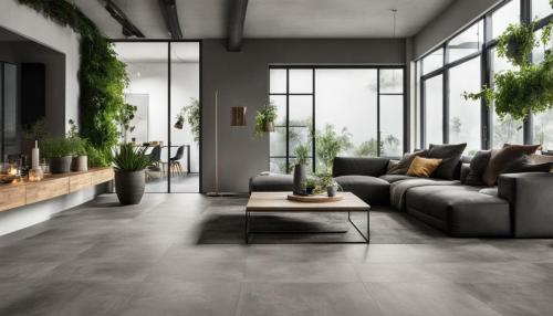 Fliesenlaminat in Betonoptik: Industrieller Chic
