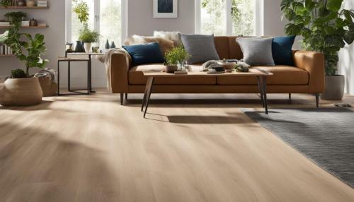 Laminat Landhausdiele in Buchenoptik: Helle und freundliche Atmosphäre