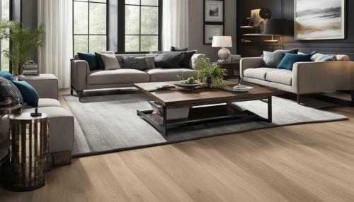 Laminat Landhausdiele in modernen Interieurs: Kontrast und Harmonie