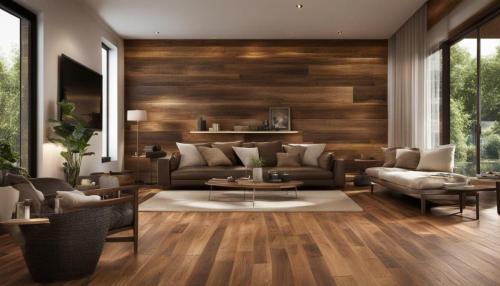 Parkett Landhausdiele und Wandgestaltung: Perfekte Kombination