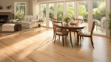 Ahorn-Massivholzdielen geölt: Helle Schönheit und zeitloses Design