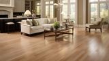 Ahorn-Massivholzdielen naturbelassen: Helle Schönheit und zeitloses Design