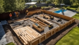 Aufbau von Holzpools: Installation und Vorbereitung