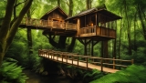 Baumhaus auf Stelzen: Verbindung zur Natur