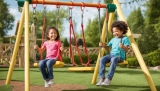 Doppelschaukeln für Drinnen und Draußen: Flexibler Spielspaß