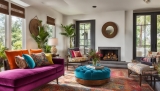 Farbenfrohe Akzente mit Sitzpolstern setzen