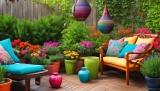 Farbliche Vielfalt in der Gartenausstattung
