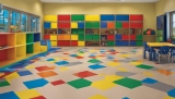 Fliesenlaminat in Kindergärten und Schulen