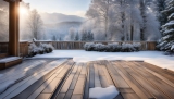 Frostbeständige Holz Terrassenfliesen: Wintertauglichkeit
