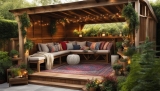 Gartenhausausstattung: Möbel, Beleuchtung und Dekor
