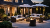Gartenmöbel beleuchten mit Stil