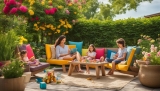 Gartenmöbel für Familien mit Kindern