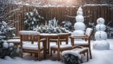 Gartenmöbel winterfest machen