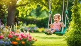 Gartenschaukeln für Kleinkinder: Sanfter Schaukelspaß