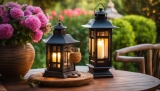Holz-Gartenlaternen: Stimmungsvolle Beleuchtung im Freien