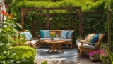 Holz-Gartenmöbel-Extras: Schirme, Sonnensegel und mehr