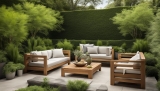 Holz-Gartenmöbel-Kombinationen: Ideen für verschiedene Stile