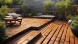Holz-Terrassendielen und Entwässerung: Schutz vor Staunässe