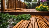 Holz-Terrassendielen und Pflege: Reinigung und Instandhaltung