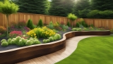 Holzbeeteinfassungen: Struktur und Übersicht im Garten
