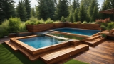 Holzpool-Tiefen: Optionen für verschiedene Schwimmniveaus