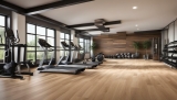 Laminatböden in Fitnessstudios und Sporträumen