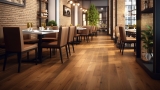 Massivholzdielen in Restaurants und Cafés: Atmosphäre schaffen