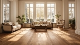 Massivholzdielen in alten Villen: Zeitlose Schönheit