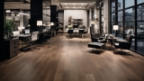 Massivholzdielen in gewerblichen Räumen: Stilvolle Präsentation