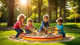 Runde Sandkästen: Kreatives Spielen ohne Ecken