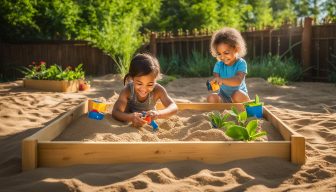 Sandkasten und Umweltbewusstsein: Nachhaltige Materialien