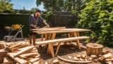 Selbstbau von Gartenmöbeln aus Holz